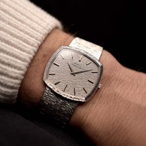 Piaget 12401 Automatic 18k TV Bark 1970s