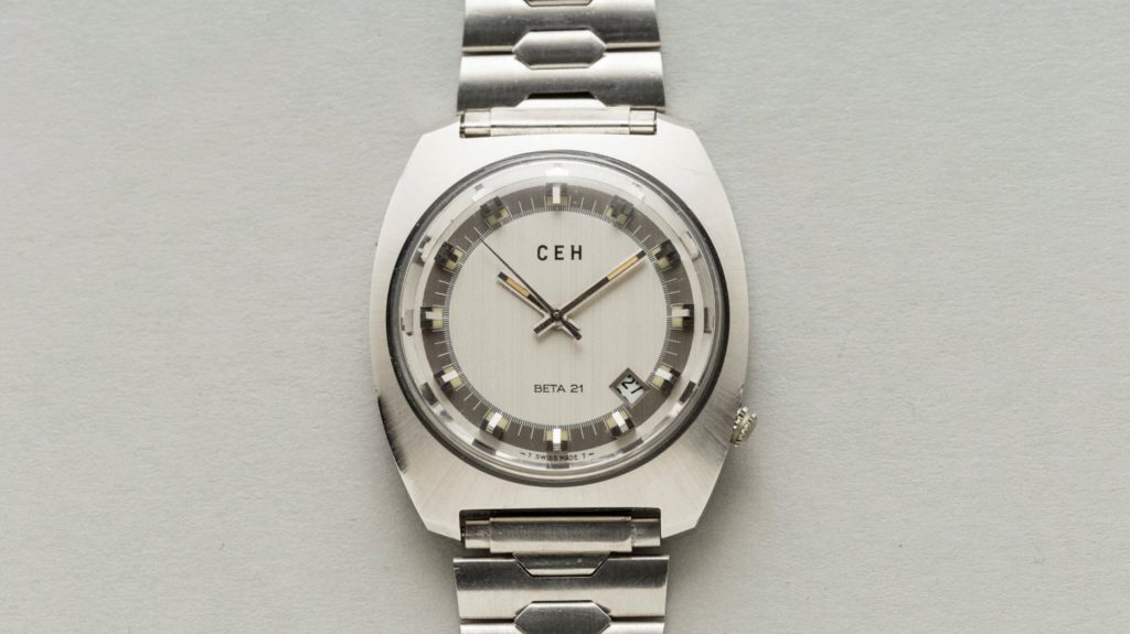rare and historically important vintage Longines Beta 21 for the Swiss CEH