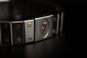 vintage Cartier Santos Carree Bracelet Clasp and Logo