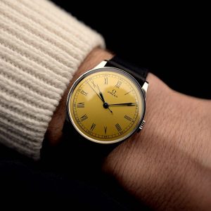 Omega Art Deco Roman Syringe 1935