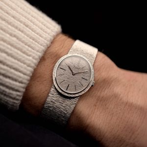 Piaget Ellipse 9821 Bark White Gold 1970s