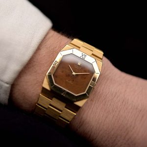 Rolex Cellini 4350 Octagon Wood 1981