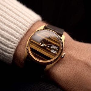Rolex Datejust 1601 Tiger Eye 18k 1974